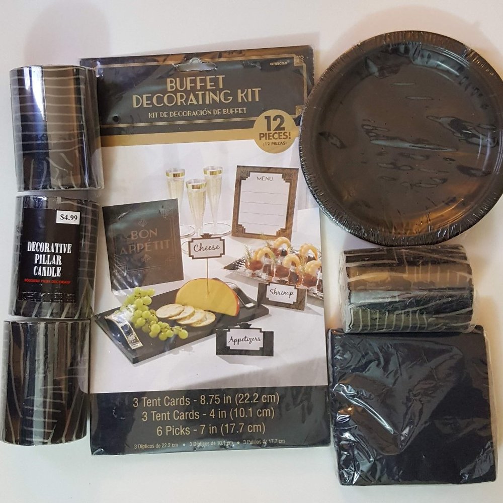 Halloween Party Elegant Buffet Decorating Kit Bon Appetit